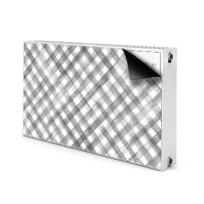 Pokrov za radiator PVC Siva rešetka