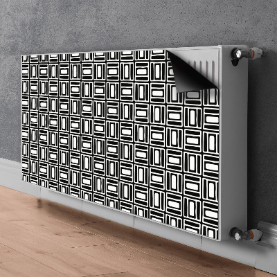 Pokrov za radiator PVC Geometrijski vzorec