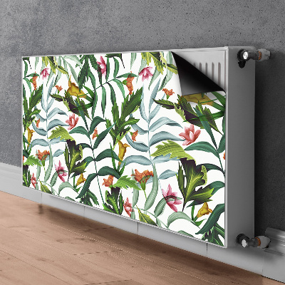 Pokrov za radiator PVC Tropska flora