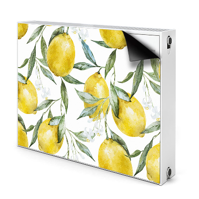 radiatorska pokrov Pobarvane limone