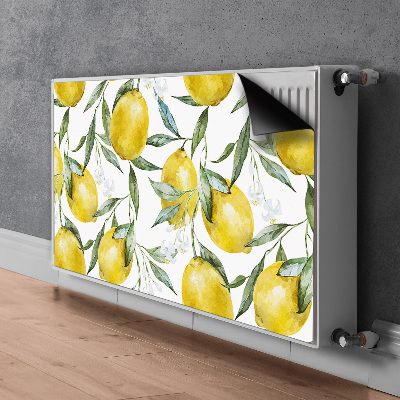 radiatorska pokrov Pobarvane limone
