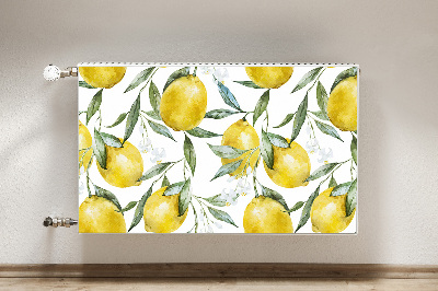 radiatorska pokrov Pobarvane limone