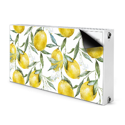 radiatorska pokrov Pobarvane limone