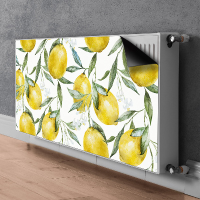 radiatorska pokrov Pobarvane limone