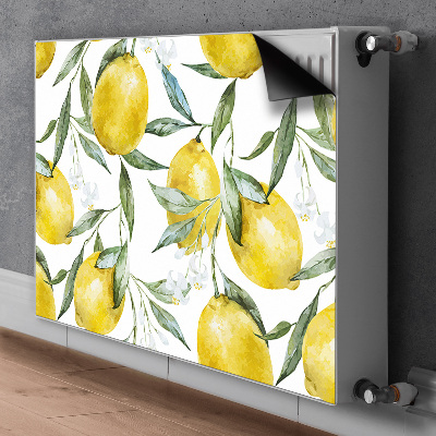 radiatorska pokrov Pobarvane limone