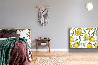 radiatorska pokrov Pobarvane limone