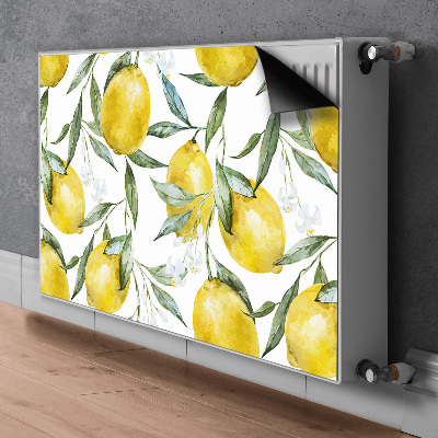 radiatorska pokrov Pobarvane limone