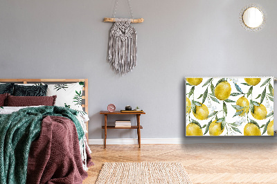 radiatorska pokrov Pobarvane limone