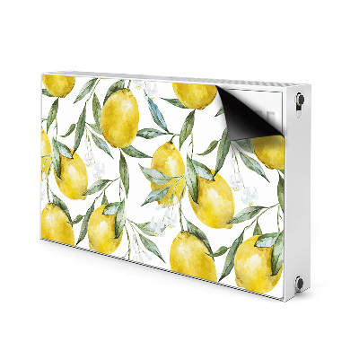 radiatorska pokrov Pobarvane limone