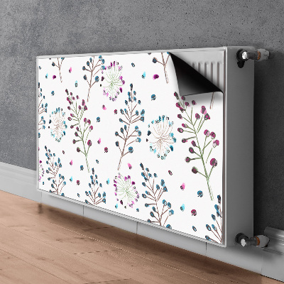 Dekoracija za radiatorje Cvetni motiv