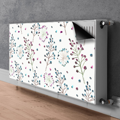 Dekoracija za radiatorje Cvetni motiv