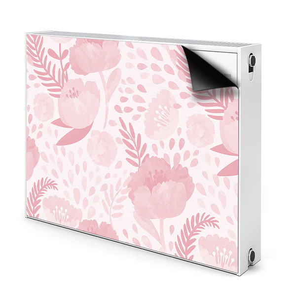 Pokrov za radiator PVC Roza maki