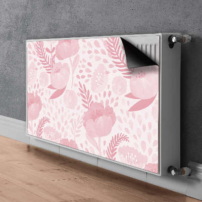 Pokrov za radiator PVC Roza maki