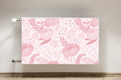 Pokrov za radiator PVC Roza maki
