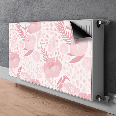 Pokrov za radiator PVC Roza maki