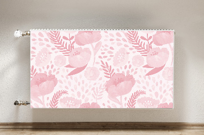 Pokrov za radiator PVC Roza maki