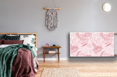 Pokrov za radiator PVC Roza maki