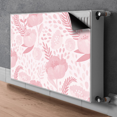 Pokrov za radiator PVC Roza maki