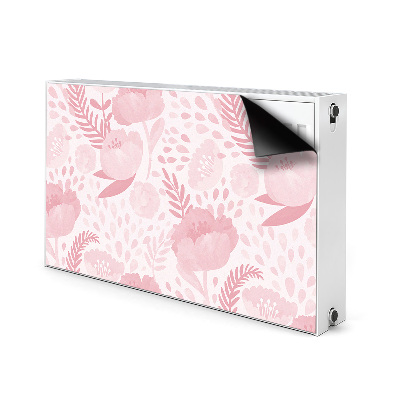 Pokrov za radiator PVC Roza maki