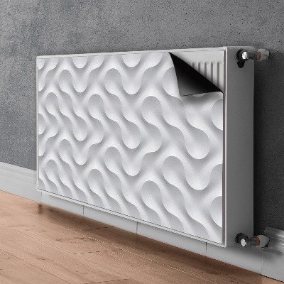 Pokrov radiatorja Valovita 3d iluzija