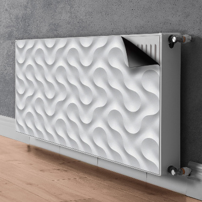 Pokrov radiatorja Valovita 3d iluzija