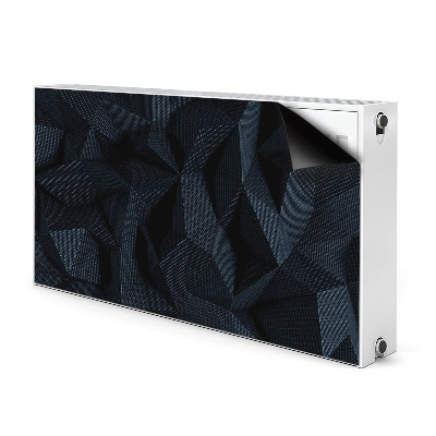 Pokrov za radiator PVC Geometrijska 3d grafika