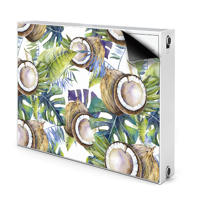 Pokrov za radiator PVC Kokosi in listi