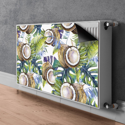 Pokrov za radiator PVC Kokosi in listi