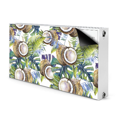 Pokrov za radiator PVC Kokosi in listi