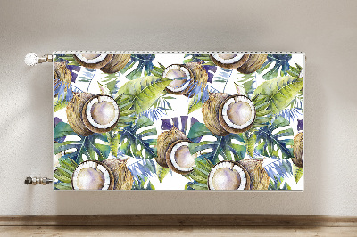 Pokrov za radiator PVC Kokosi in listi