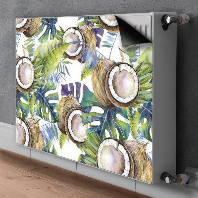 Pokrov za radiator PVC Kokosi in listi