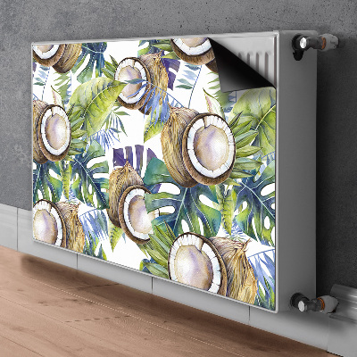 Pokrov za radiator PVC Kokosi in listi