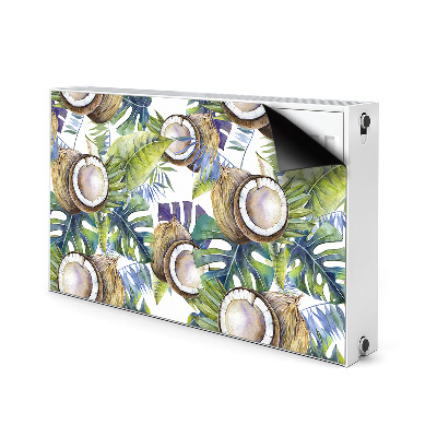 Pokrov za radiator PVC Kokosi in listi
