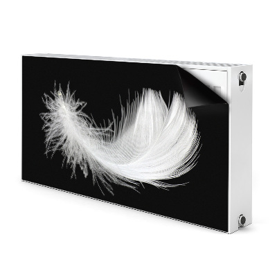 Pokrov radiatorja Belo pero