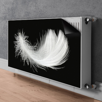 Pokrov radiatorja Belo pero