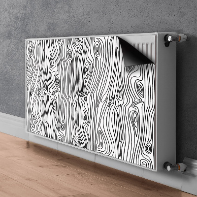 Pokrov za radiator PVC Imitacija lesa