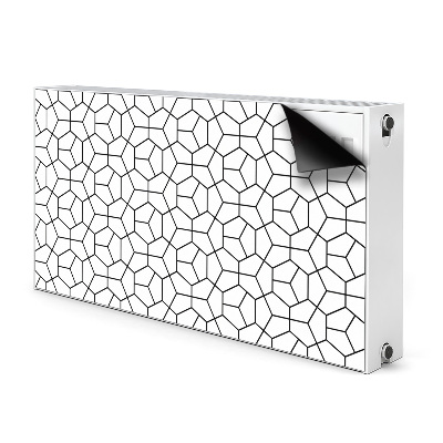 Pokrov za radiator PVC Geometrijske oblike