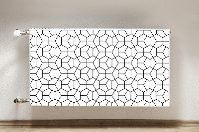 Pokrov za radiator PVC Geometrijske oblike