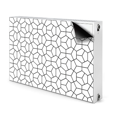 Pokrov za radiator PVC Geometrijske oblike