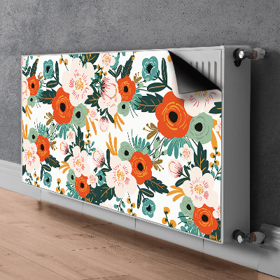 Dekoracija za radiatorje Pisane rože