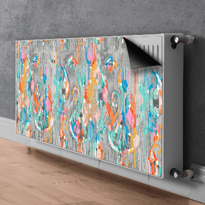 Pokrov za radiator PVC Grafiti
