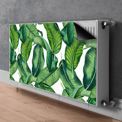 Dekoracija za radiatorje Zeleni veliki listi