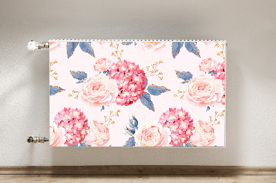 Pokrov za radiator PVC Hydrangeas