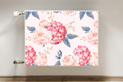 Pokrov za radiator PVC Hydrangeas