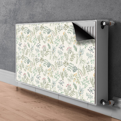 Dekoracija za radiatorje Zeleni listi