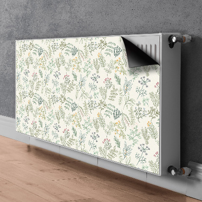 Dekoracija za radiatorje Zeleni listi