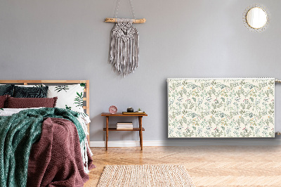 Dekoracija za radiatorje Zeleni listi