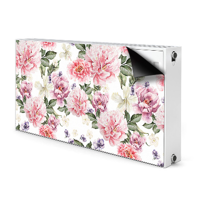 Pokrov za radiator PVC Umetniško cvetje