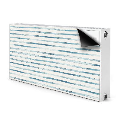radiatorska pokrov Modre črte