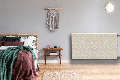 Dekoracija za radiatorje Vintage zlati vzorec